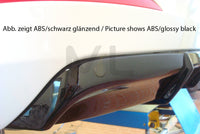 Rieger 00079029 Skoda 5E Octavia Rear Diffuser -  Matte Black