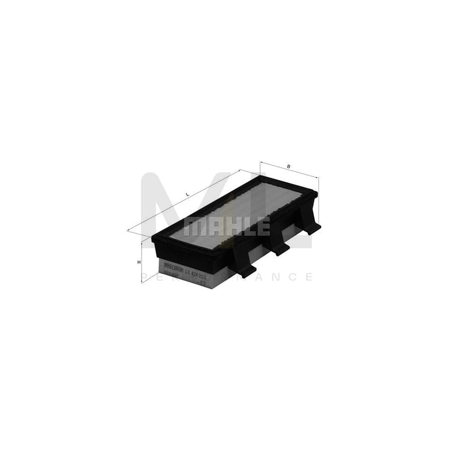 MAHLE ORIGINAL LX 824 Air Filter Filter Insert | Performance Parts DirectCar Parts