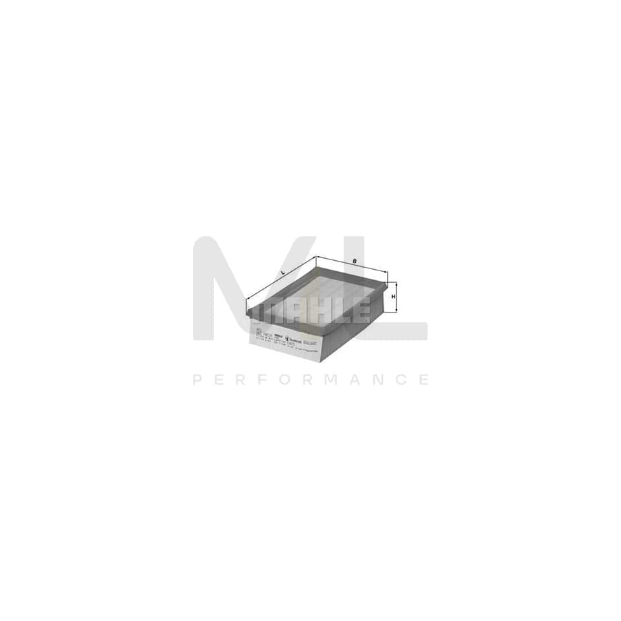 MAHLE ORIGINAL LX 475 Air Filter Filter Insert | Performance Parts DirectCar Parts