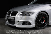 Rieger 00053451 BMW 3 Series E92 E93 Front Bumper