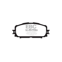 EBC PD08KF602 Toyota Yaris Yellowstuff Front Brake Pad & USR Disc K - Advics Caliper
