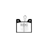 EBC PDKF384 Chrysler Matra Talbot Ultimax Front Brake Pad & Plain Disc Kit (Inc. Horizon & Rancho)