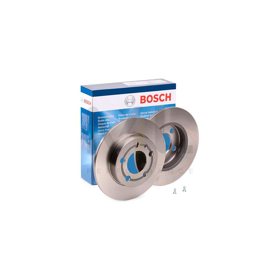 BOSCH 0 986 478 481 Brake Disc Solid, Oiled, with bolts/screws | Performance Parts Direct Car Parts