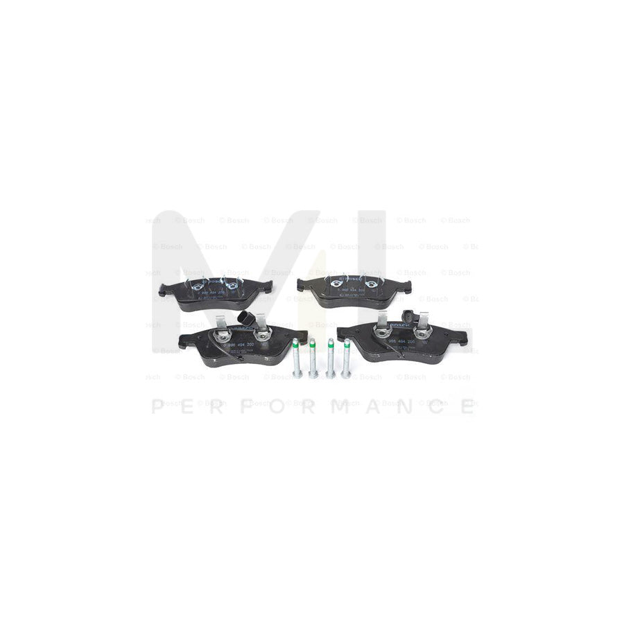 Bosch 0986494200 Brake Pad Set Incl. Wear Warning Contact, With Anti-Squeak Plate, With Mounting Manual, With Piston Clip BP1111 | Performance Parts Direct Car Parts