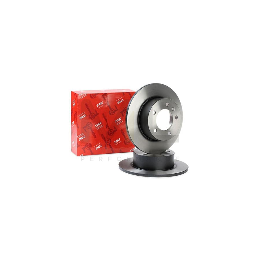 TRW DF6120 Brake Disc Solid, Painted | Performance Parts Direct Car Parts