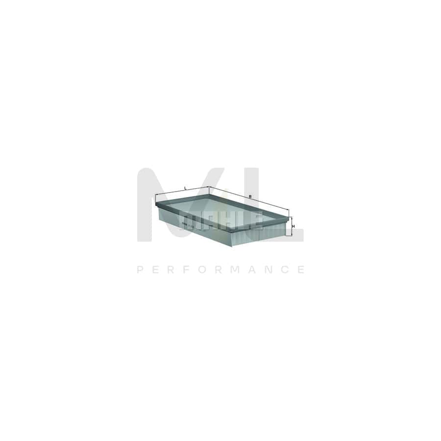 MAHLE ORIGINAL LX 2024 Air Filter Filter Insert | Performance Parts DirectCar Parts
