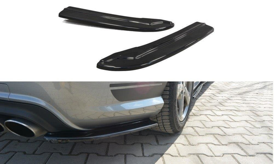 Maxton Design Mercedes Benz C-Class W204 AMG-Line / C63 AMG Rear Side Splitters