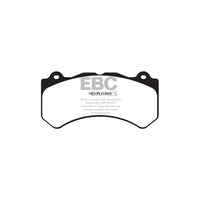 EBC PD03KF614 Dodge Jeep Yellowstuff Front Brake Pad & Plain Disc Kit - Brembo Caliper (Inc. Durango & Grand Cherokee)