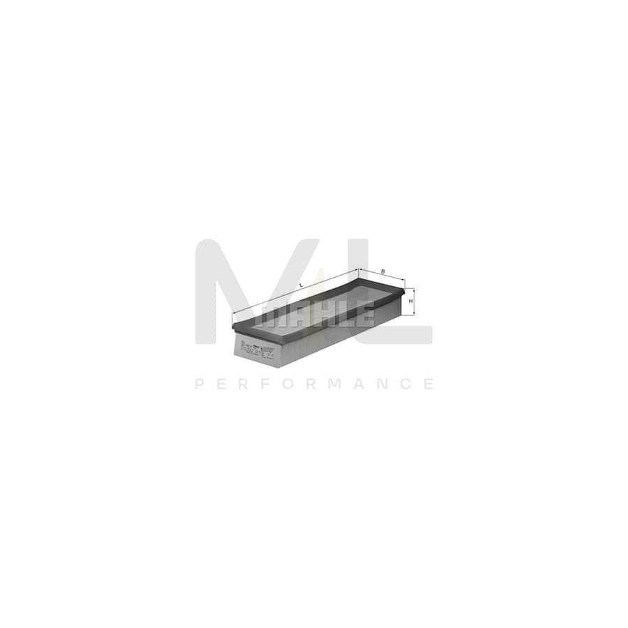 MAHLE ORIGINAL LX 35 Air Filter Filter Insert | Performance Parts DirectCar Parts
