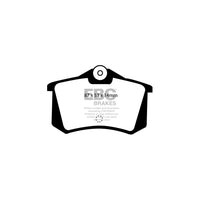 EBC PD03KR373 Lancia Delta Integrale Yellowstuff Rear Brake Pad & Plain Disc Kit - Brembo Caliper