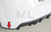 Rieger Audi 8J-FV 8S Left & Right Rear Side Splitters (TT & TTS)