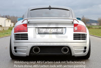 Rieger 00099037 Audi 8N TT Rear Diffuser - Carbon-Look