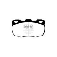 EBC PD03KF631 Land Rover Yellowstuff Front Brake Pad & Plain Disc Kit - Lockheed Caliper