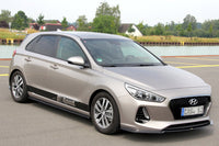 Maxton Design Hyundai I30 MK3 Hatchback Front Splitter V.1