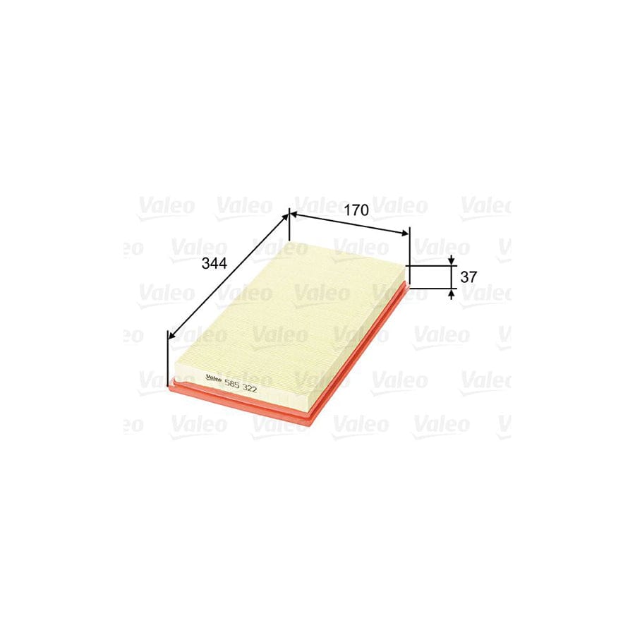 Valeo 585322 Air Filter