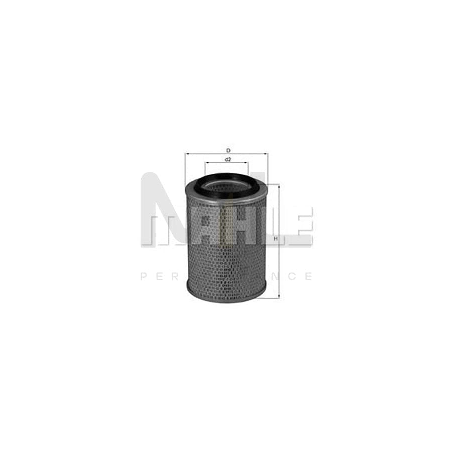 MAHLE ORIGINAL LX 690 Air Filter Filter Insert | Performance Parts DirectCar Parts