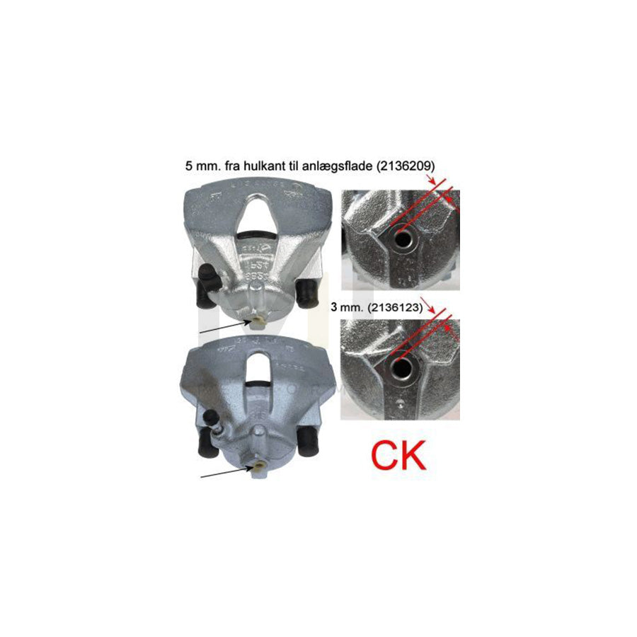 TEXTAR 38077900 Brake Caliper without holder
