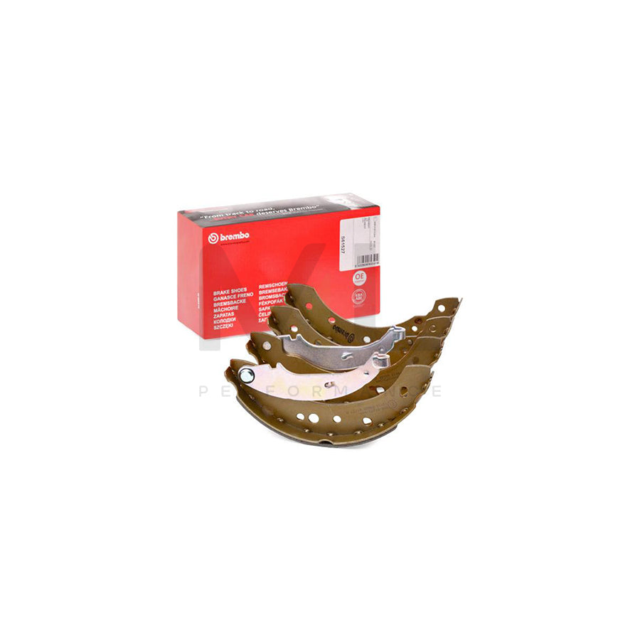 BREMBO S 61 527 Brake Shoe Set with handbrake lever