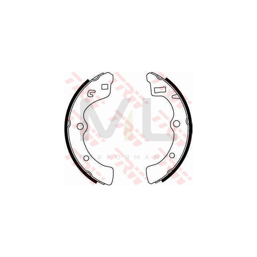TRW GS8194 Brake Shoe Set | Performance Parts Direct Car Parts