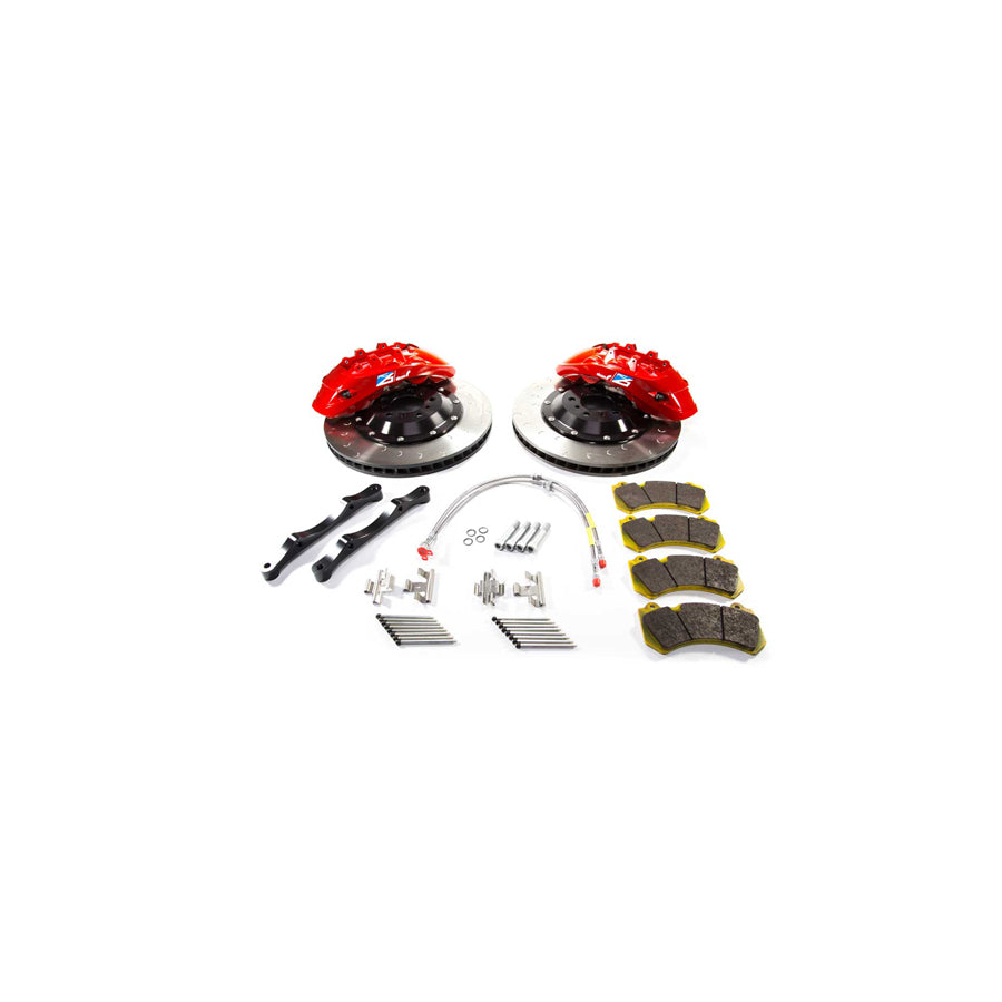 Alcon Nissan R35 GT-R 412x36mm Front Axle RC6 6-Piston Big Brake Kit