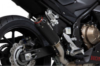 Scorpion PHA186BCER Honda CBR500 R Red Power Slip-On - Black Ceramic Coated Sleeve |  UK