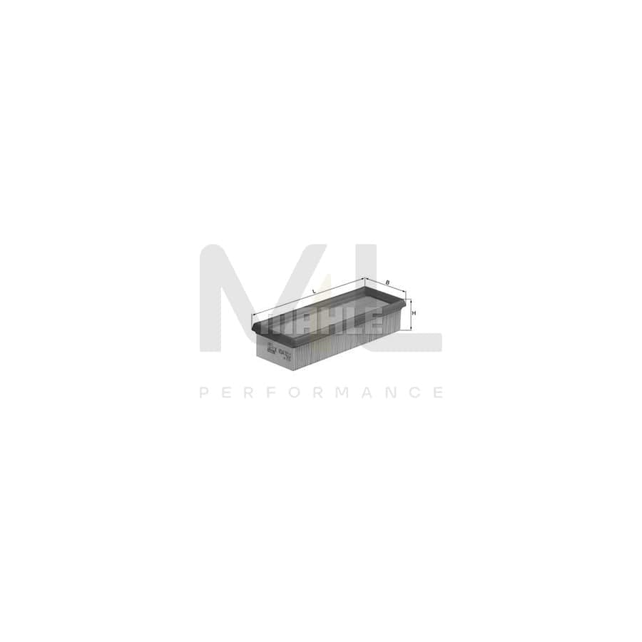MAHLE ORIGINAL LX 454 Air Filter Filter Insert | Performance Parts DirectCar Parts