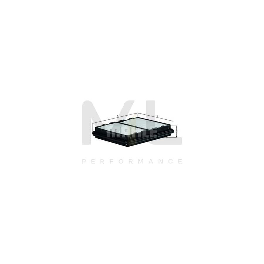 MAHLE ORIGINAL LX 848 Air Filter Filter Insert | Performance Parts DirectCar Parts