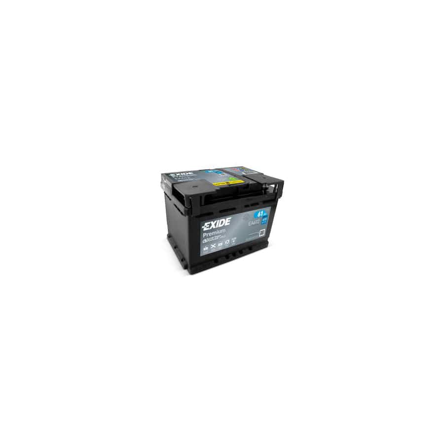 Exide EA612 Premium Car Battery 075TE