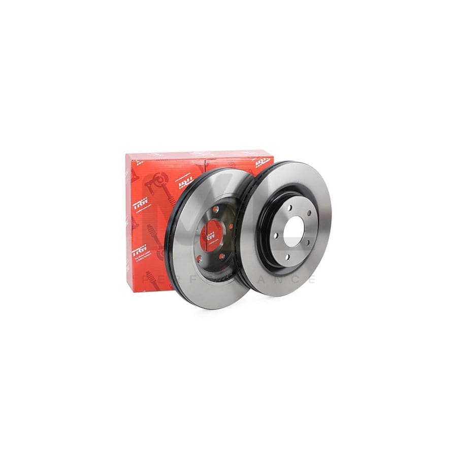 TRW DF4964 Brake Disc Vented, Painted, High-carbon | Performance Parts Direct Car Parts