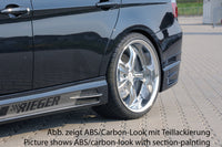Rieger BMW 3 Series E90 E91 Left & Right Side Skirts - Carbon-Look