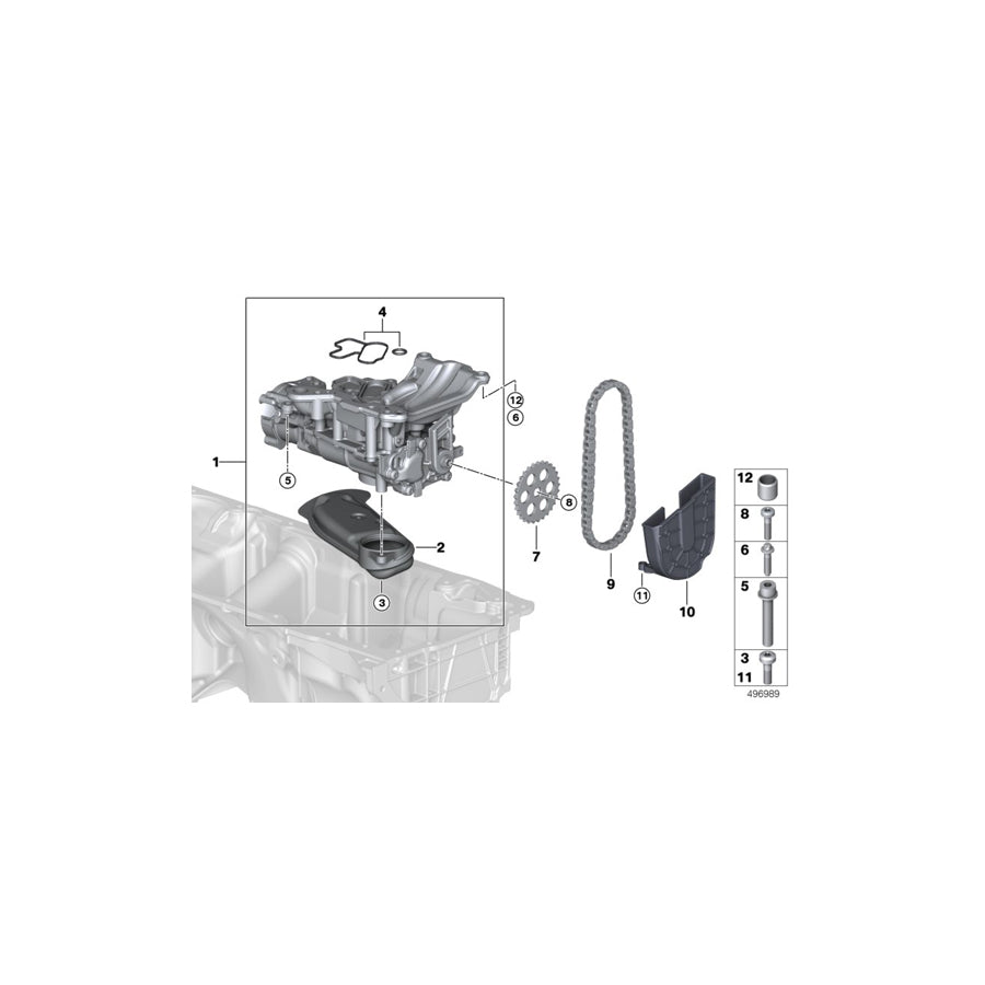 Genuine BMW 11419882645 Suction Pipe (Inc. X3 M & X4 M)