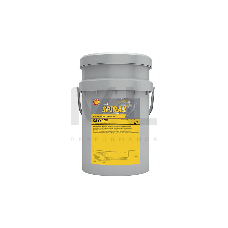 Shell Spirax S4 CX 10W - 20 ltr