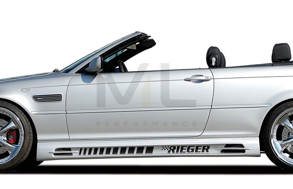 Rieger 00050227 BMW 3 Series E46 Side Skirt (Inc. M3) 1 |