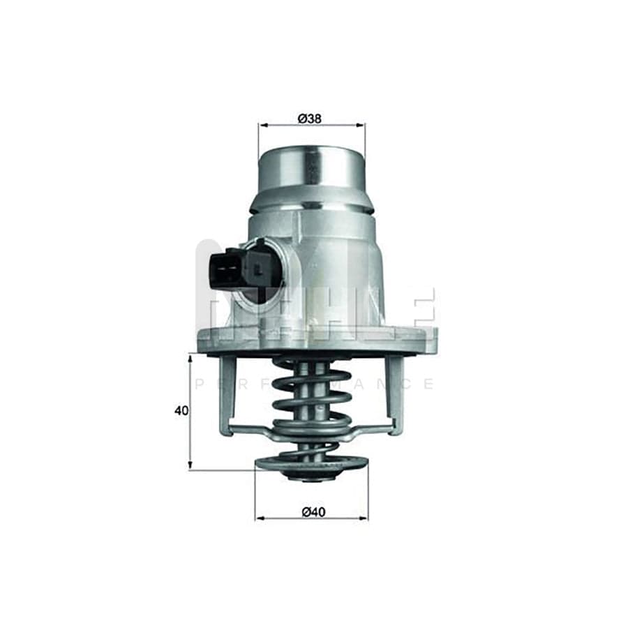 MAHLE ORIGINAL TM 27 105 Engine thermostat Opening Temperature: 105��C, with seal | Performance Parts DirectCar Parts