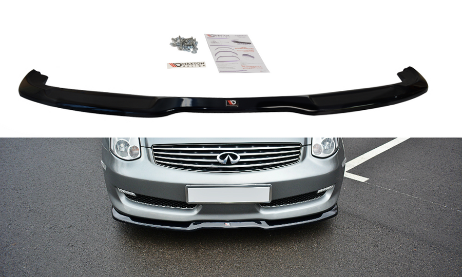 Maxton Design Infiniti G35 Coupe Front Splitter V.1