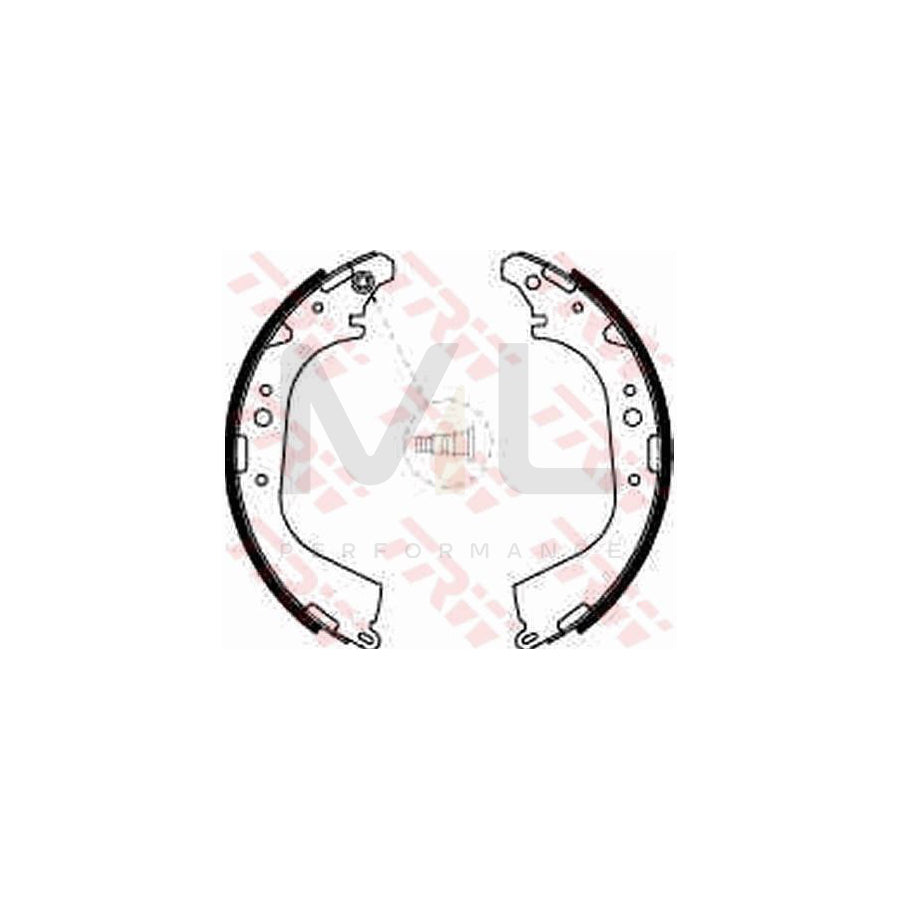 TRW GS8501 Brake Shoe Set | Performance Parts Direct Car Parts