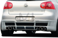 Rieger 00059328 VW Mk5 Golf Rear Diffuser