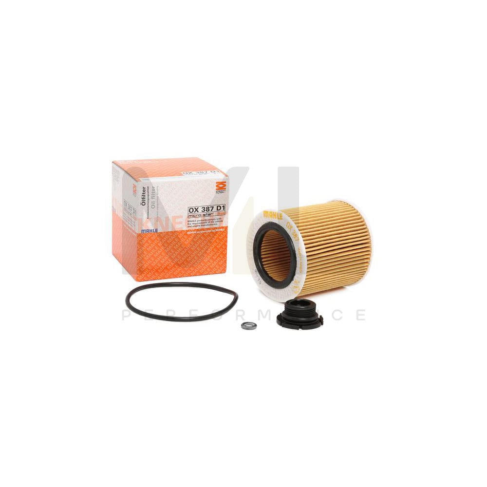 MAHLE ORIGINAL OX 387D1 Oil Filter Filter Insert | Performance Parts DirectCar Parts