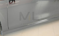 Rieger VW Mk8 Golf Left & Right Side Skirts (GTI, GTD & GTE) -  Matte Black