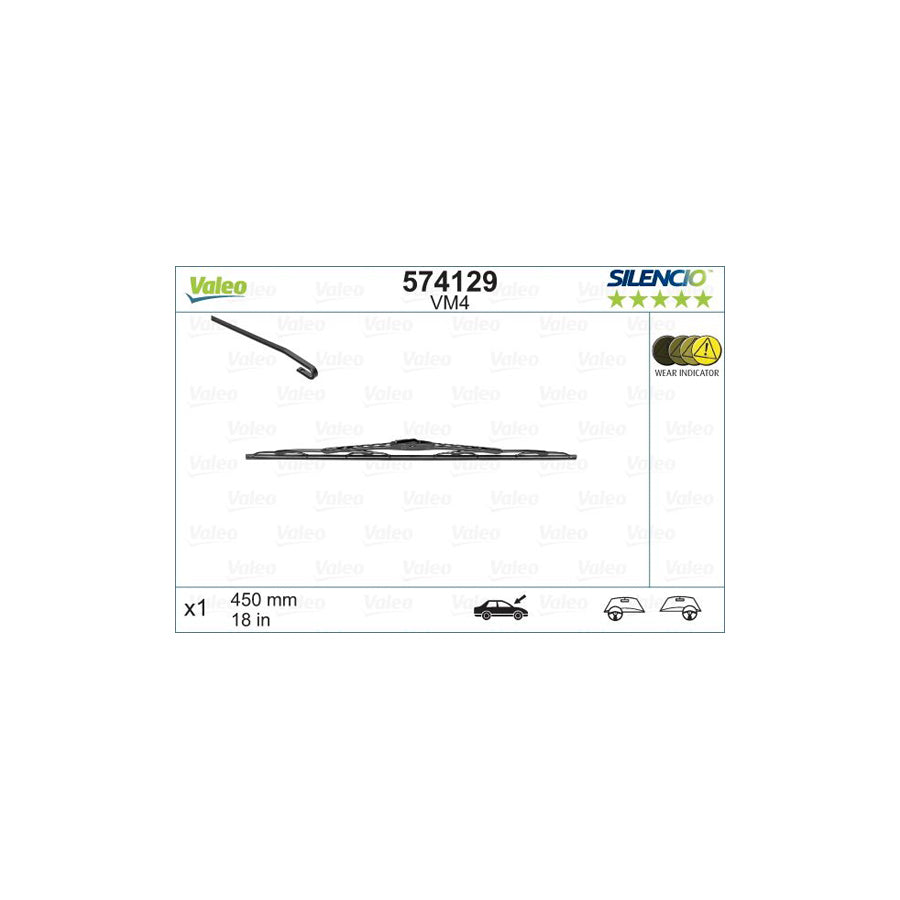 Valeo Silencio Performance 574129 Wiper Blade