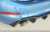 Rieger 00034212 Ford DEH Focus 4 Rear Diffuser for Sport Tailpipe Left & Right (Inc. Focus 4 ST) -  Matte Black
