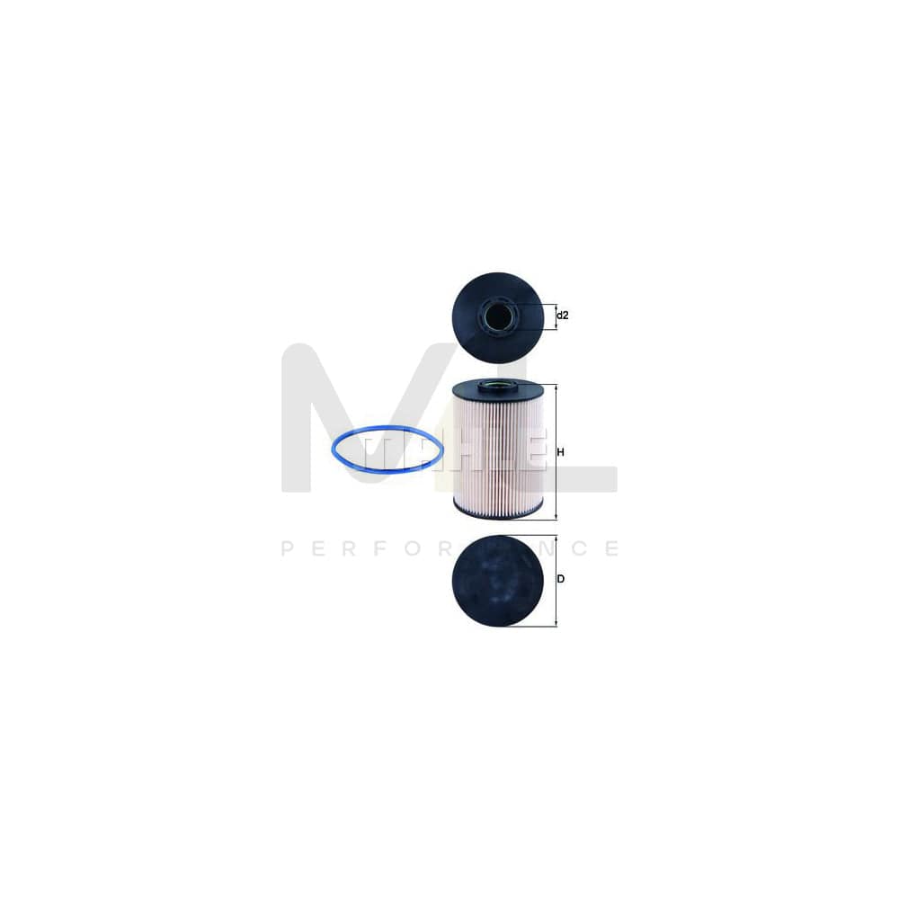 MAHLE ORIGINAL KX 211D Fuel filter Filter Insert | Performance Parts DirectCar Parts