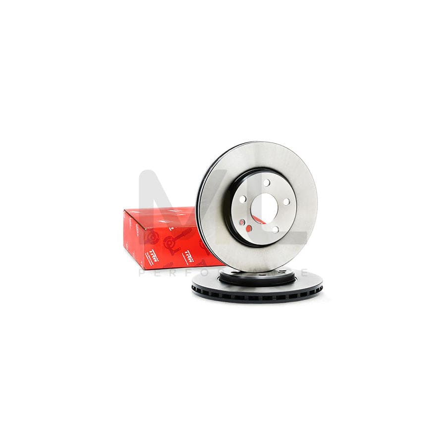 TRW DF4454 Brake Disc Vented, Painted | Performance Parts Direct Car Parts