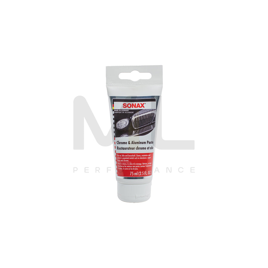Sonax Chrome + AluPaste 75ml | Performance Parts DirectCar Care