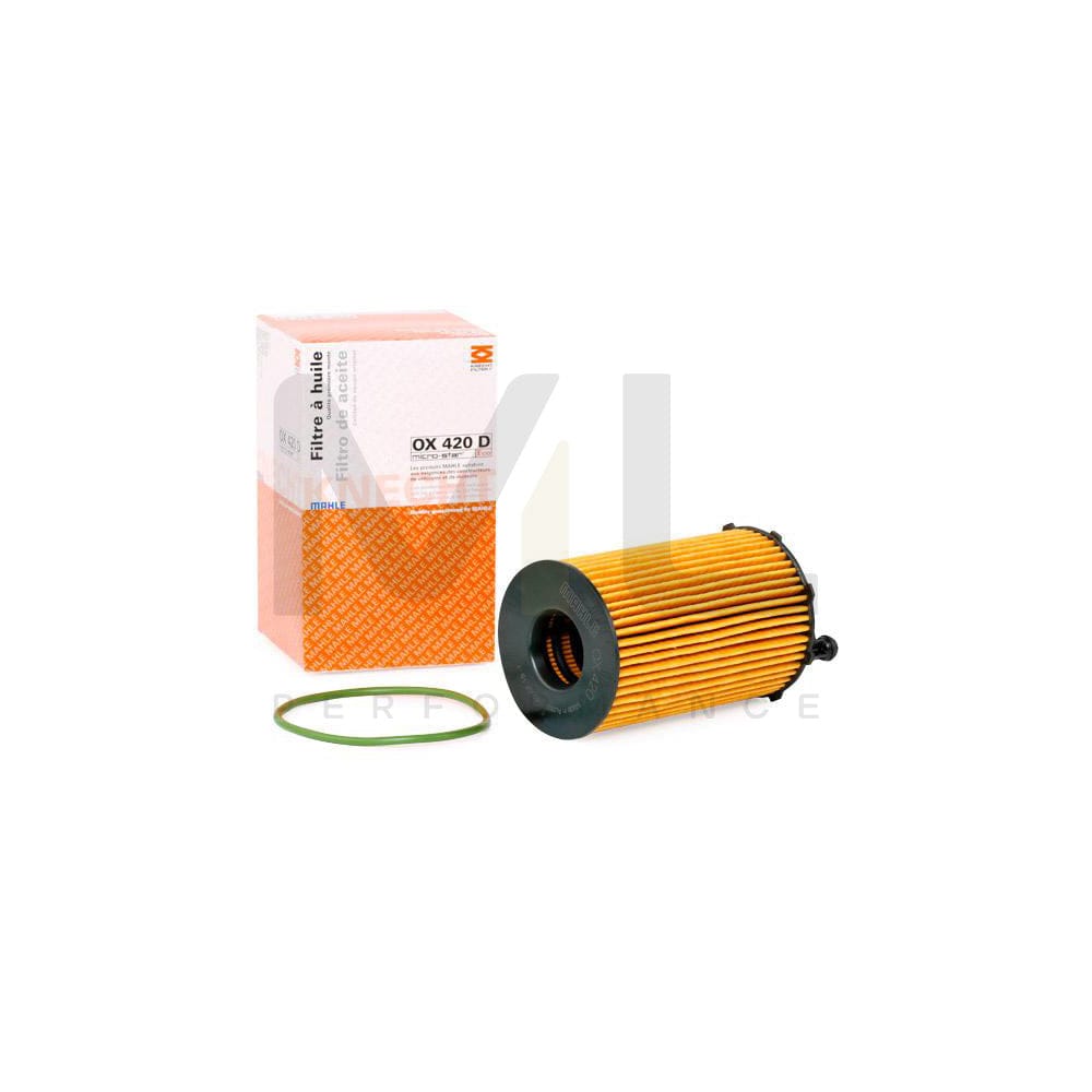MAHLE ORIGINAL OX 420D Oil Filter Filter Insert | Performance Parts DirectCar Parts
