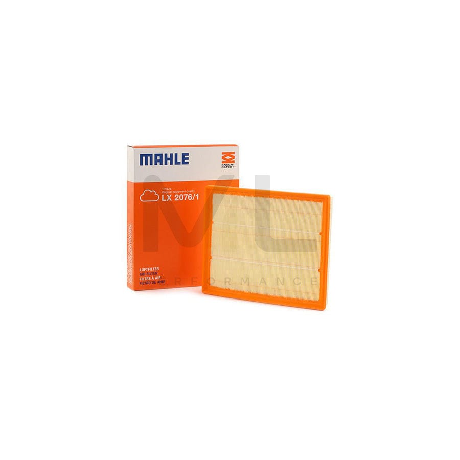 MAHLE ORIGINAL LX 2076/1 Air Filter Filter Insert | Performance Parts DirectCar Parts