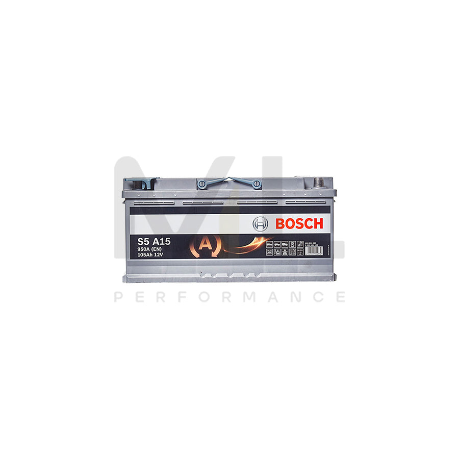 Bosch AGM 020 Car Battery - 3 Year Guarantee S5A15