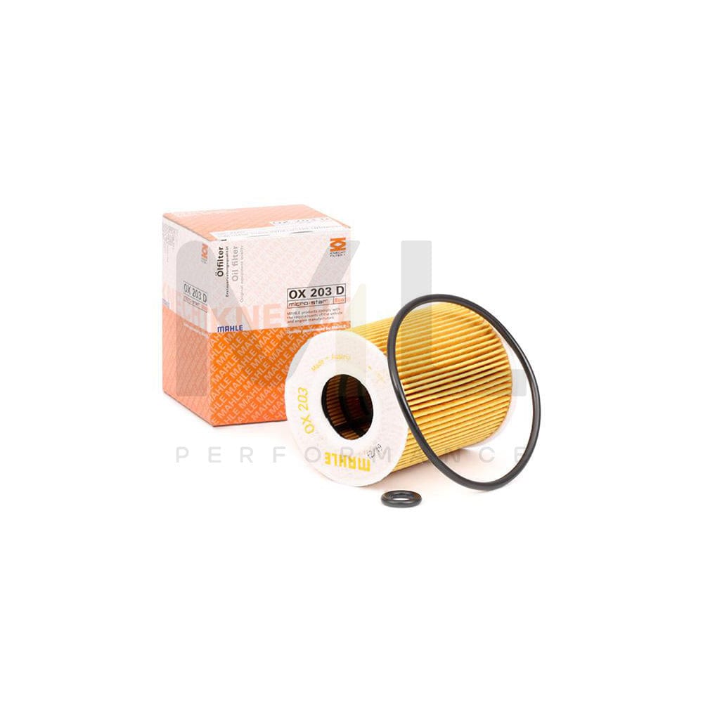 MAHLE ORIGINAL OX 203D Oil Filter Filter Insert | Performance Parts DirectCar Parts
