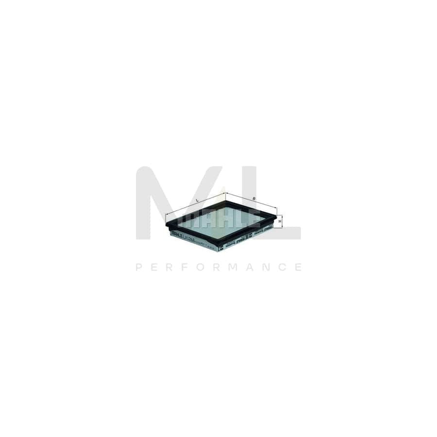 MAHLE ORIGINAL LX 1268 Air Filter Filter Insert | Performance Parts DirectCar Parts