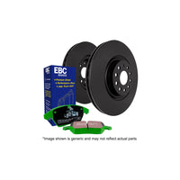 EBC PD01KF1878 Mercedes-Benz X156 Greenstuff Front Brake Pad & Plain Disc Kit